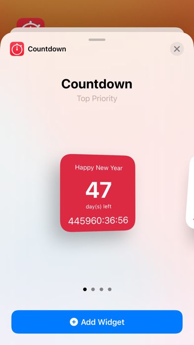 Countdown # screenshot