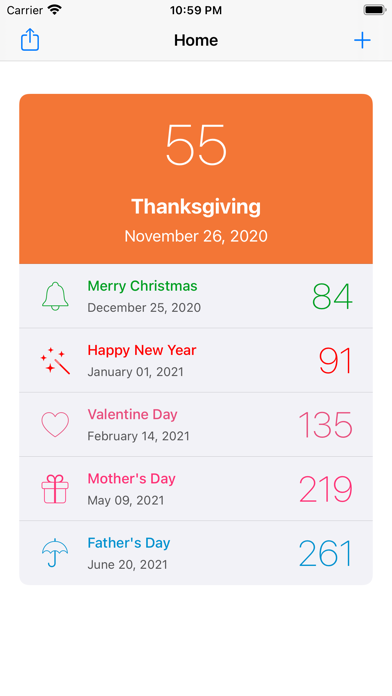 Countdown # screenshot