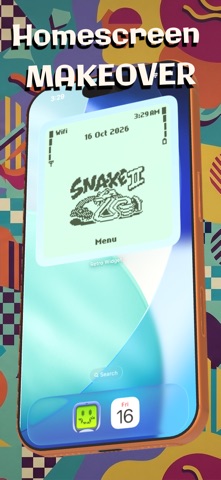 Retro Widget 3: Classic Snake screenshot