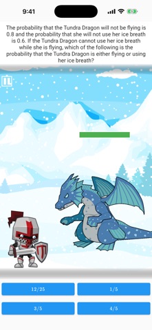 GRE Math Knight screenshot