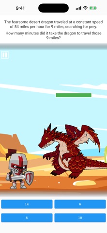 GRE Math Knight screenshot