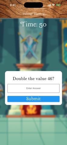 GRE Math Knight screenshot