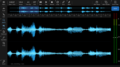 Neon Audio Editor screenshot