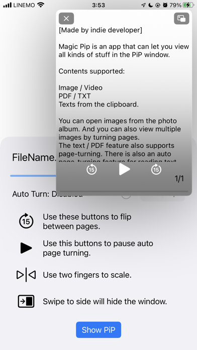 Magic PiP screenshot