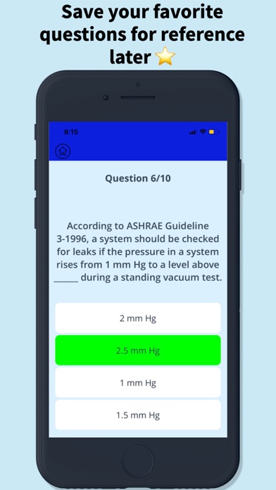 EPA 608 Practice Pro screenshot