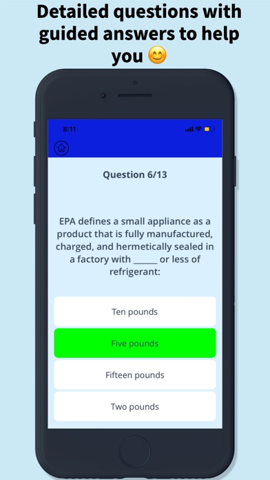 EPA 608 Practice Pro screenshot