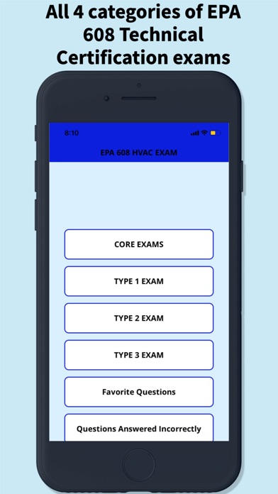 EPA 608 Practice Pro screenshot