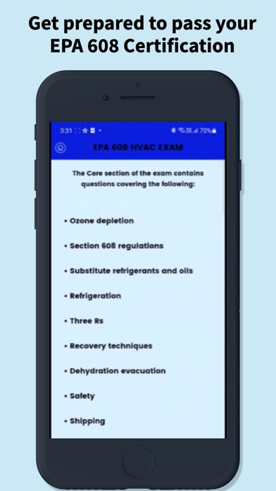 EPA 608 Practice Pro screenshot