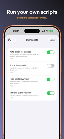 Kiosk — Editable Browser screenshot