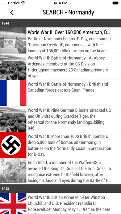 Today In History screenshot