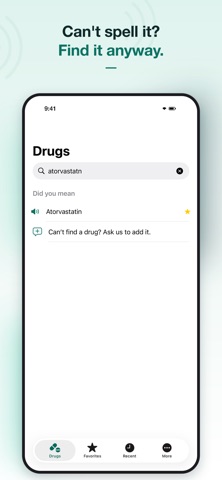 Drug Pronunciations screenshot