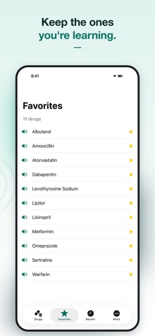 Drug Pronunciations screenshot