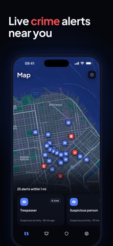 Responder AI: Crime Alerts screenshot