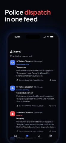 Responder AI: Crime Alerts screenshot