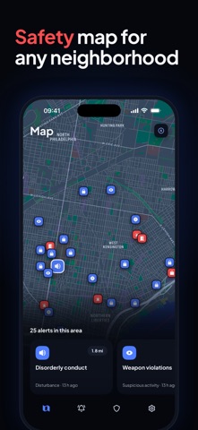 Responder AI: Crime Alerts screenshot