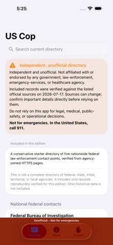US Cop screenshot