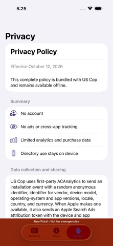 US Cop screenshot