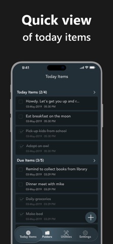 Orderly Check Lists screenshot