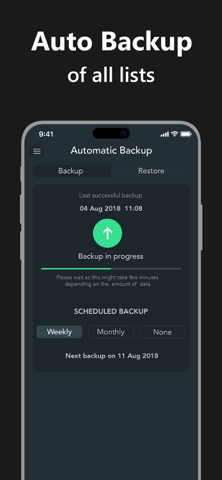 Orderly Check Lists screenshot