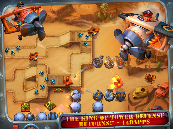 Fieldrunners 2 for iPad screenshot