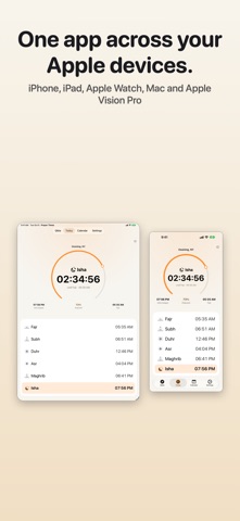 Minimal Islamic Prayer Times screenshot