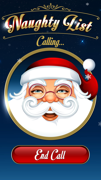 Santa Voicemail screenshot