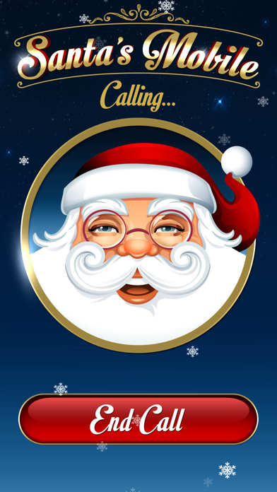 Santa Voicemail screenshot