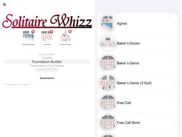Solitaire Whizz screenshot