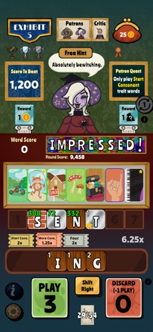 Scriver: A Word Game screenshot