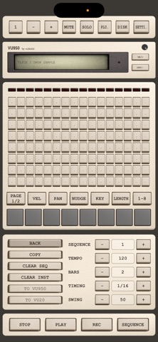 VU950 screenshot