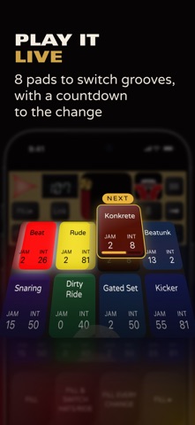 Rock Drum Machine: Real Drums screenshot