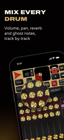 Rock Drum Machine: Real Drums screenshot