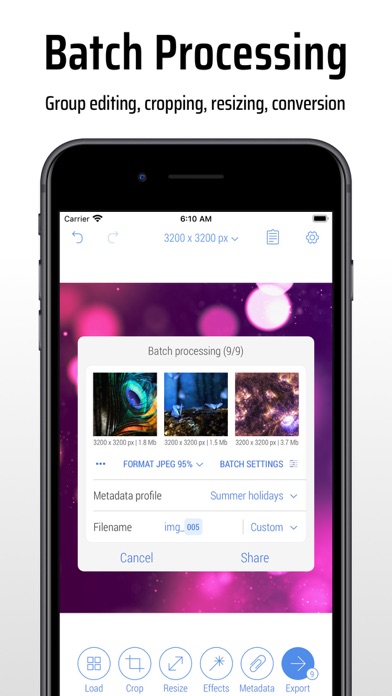 CropSize: Image Resizer Editor screenshot