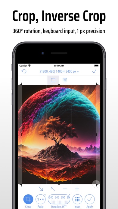 CropSize: Image Resizer Editor screenshot