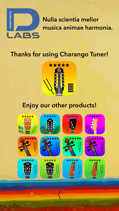 Charango Tuner Pro screenshot
