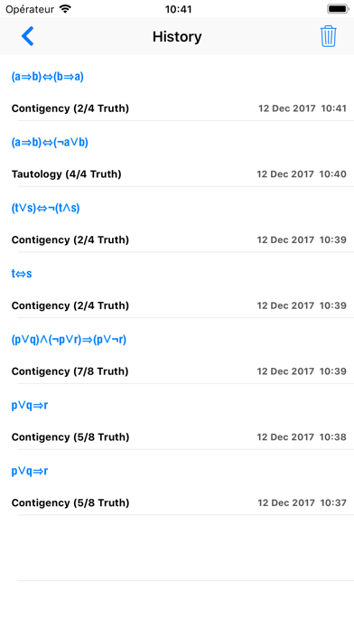 Truth Table Builder screenshot