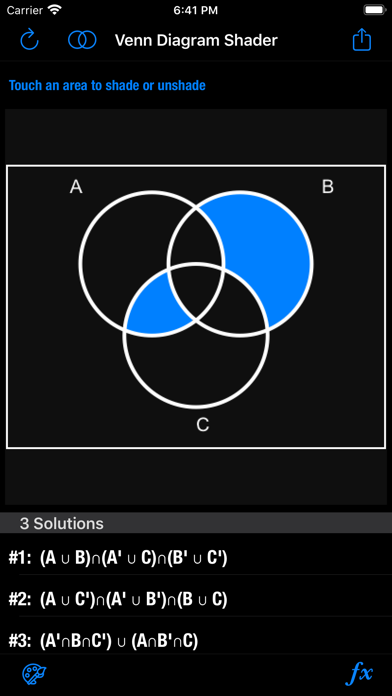 Venn Diagram Shader screenshot