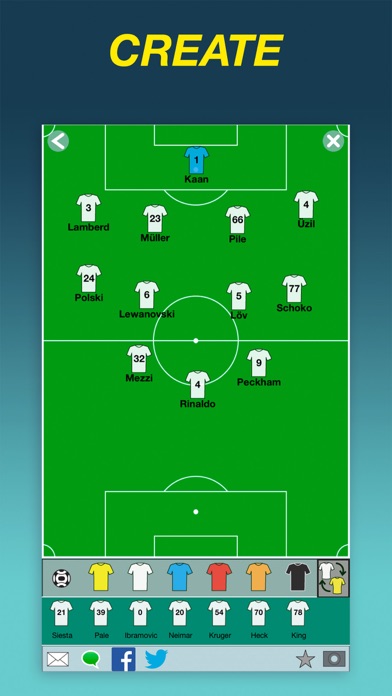Team Lineup PRO screenshot