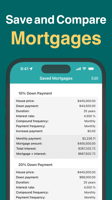 Mortgage Calculator + screenshot