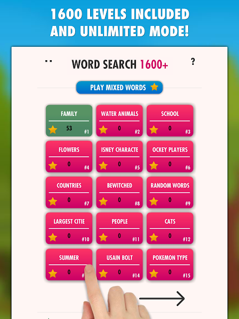 Word Search 1600+ PRO screenshot