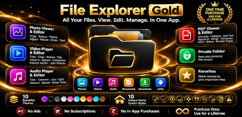 File Explorer – Gold screenshot