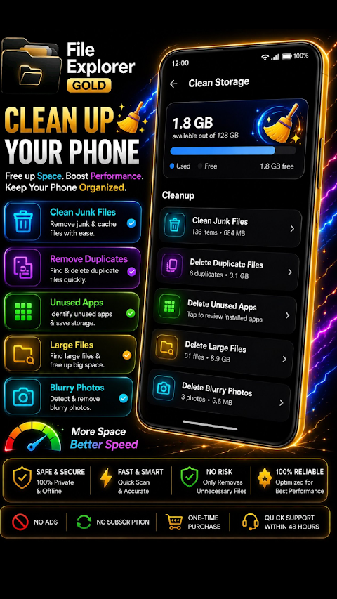 File Explorer – Gold screenshot