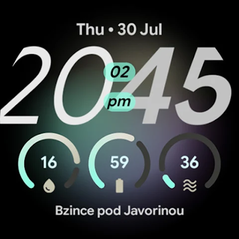 Matte Watch Face screenshot