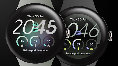 Matte Watch Face screenshot