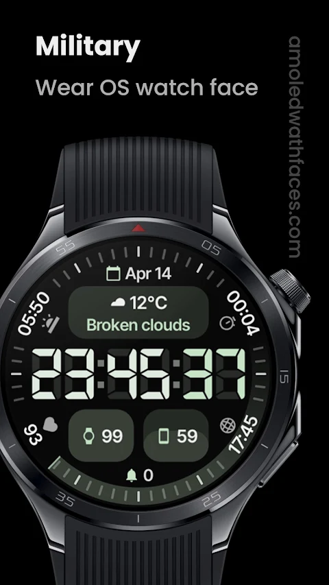 Military Watch Face screenshot