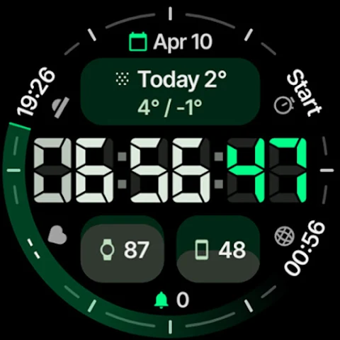 Military Watch Face screenshot