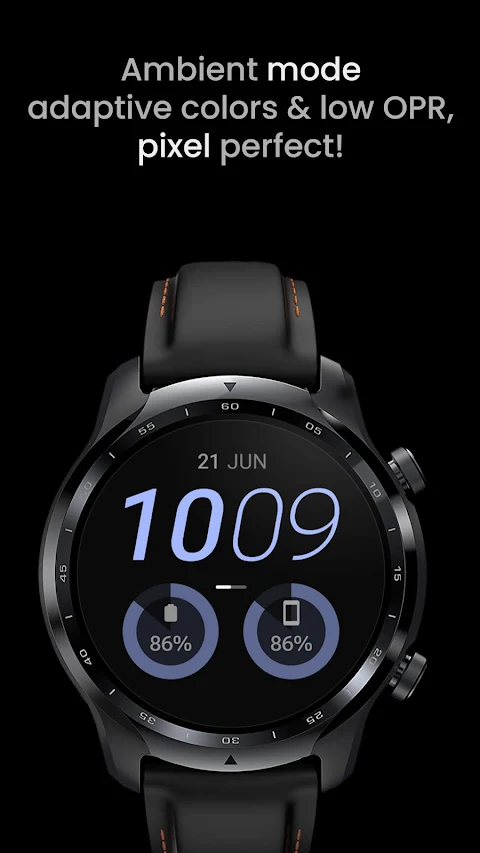 Pace 3: Watch face screenshot