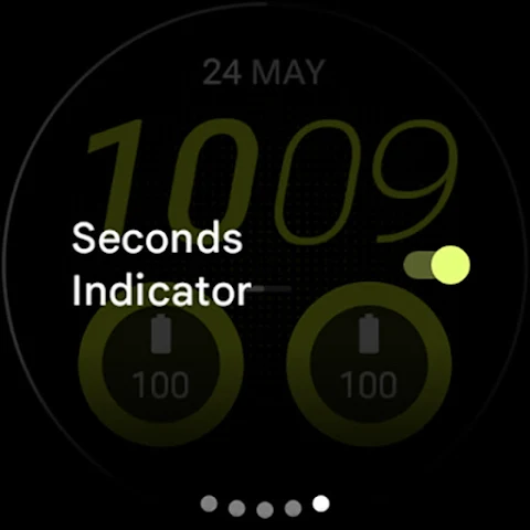 Pace 3: Watch face screenshot
