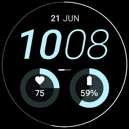 Pace 3: Watch face screenshot
