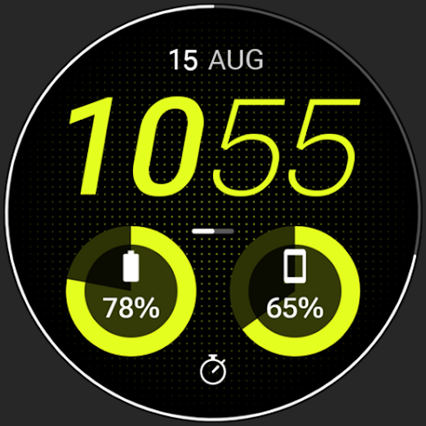 Pace 3: Watch face screenshot